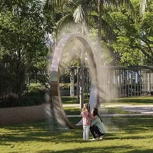 Water body landscape feature at Indiabulls Estate and Club